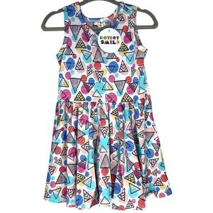 NEW Dot Dot Smile Fun Abstract Shape Tank Dress 12-24 Months